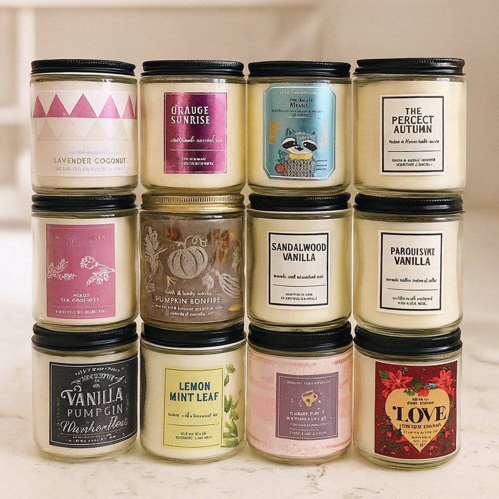 Bath & Body Works Single Wick Candles – Assorted Scents – Home Fragrance